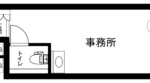 1R21.69㎡（壁芯）(間取)