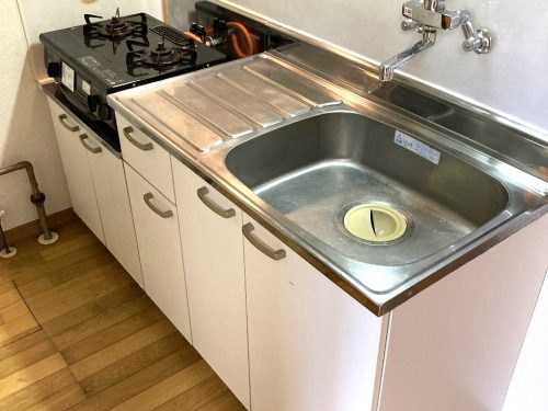 ガステーブル(残置物)(キッチン) ガステーブル(残置物)(キッチン)